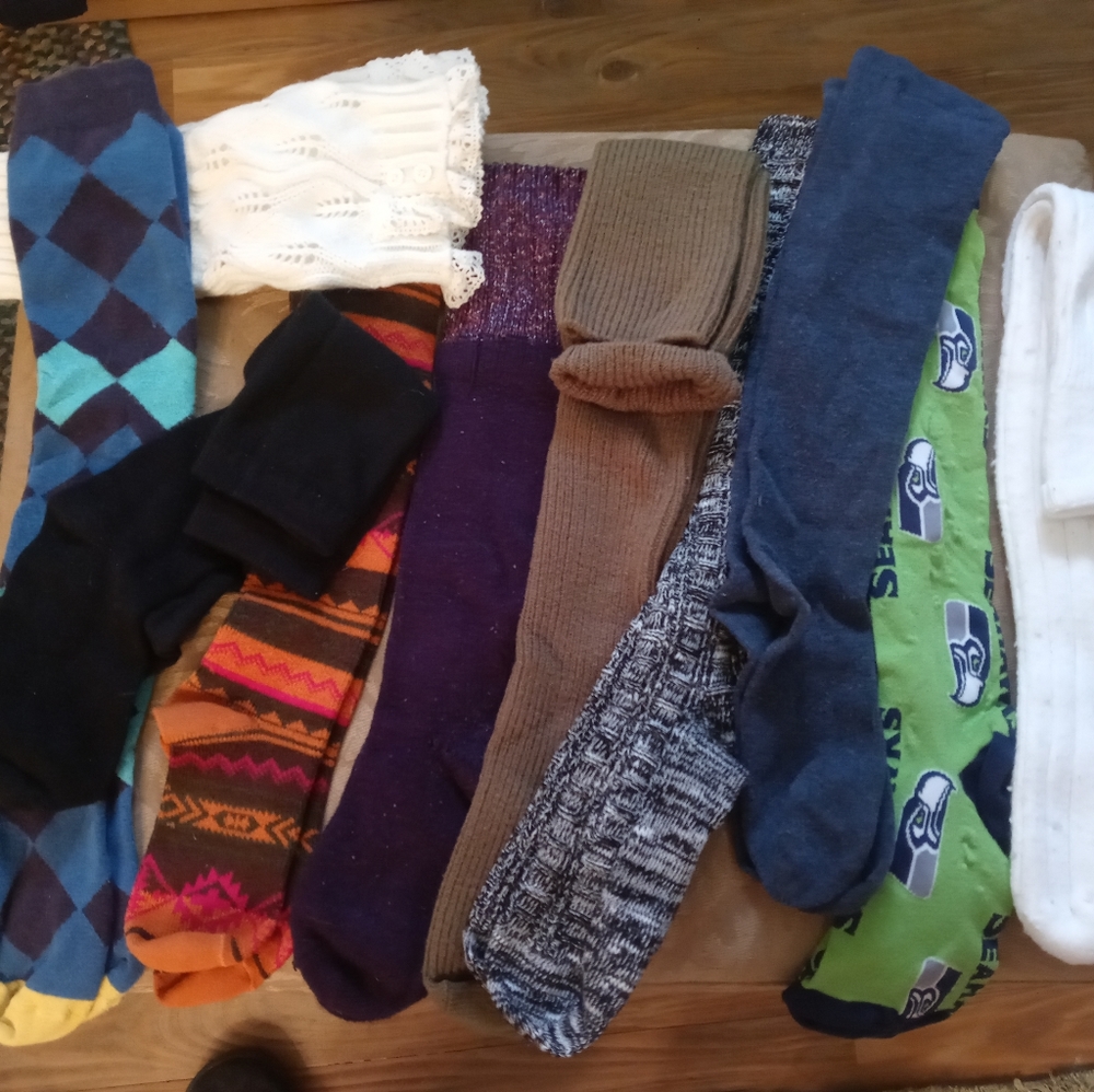 10 pairs of great boot socks!